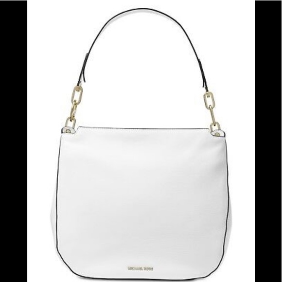 MICHAEL Michael Kors Handbags - Michael Kors LGFulton Leather Hobo bag.Optic White